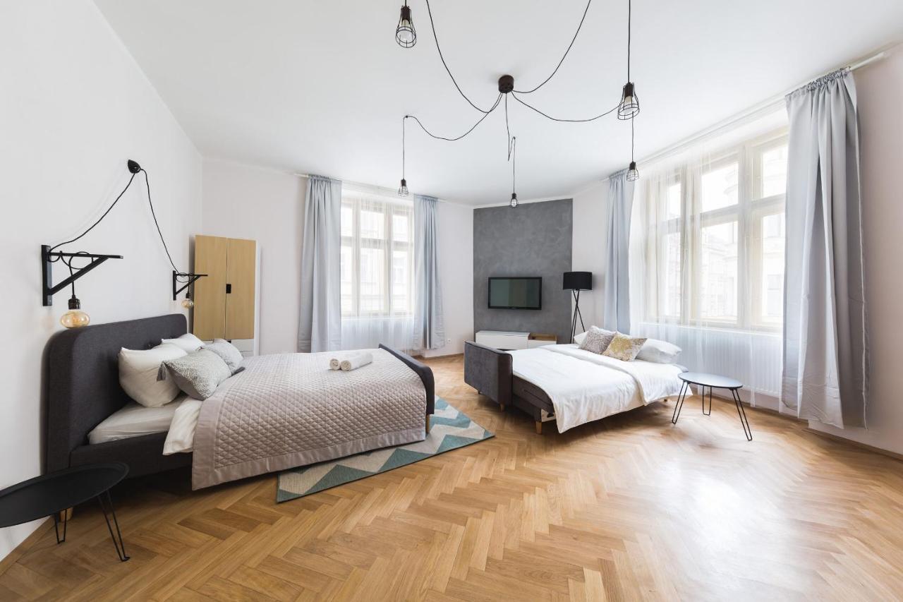 Boheme Apartment Prague Three Bagian luar foto